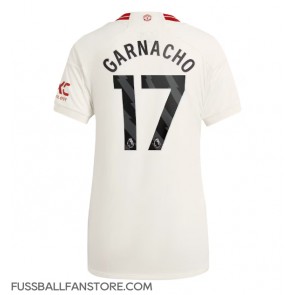 Manchester United Alejandro Garnacho #17 Replik 3rd trikot Damen 2023-24 Kurzarm